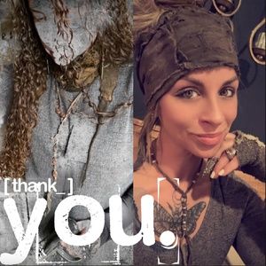 // gratitude_ post_ thank you for wearing my threads <3 <3 <3